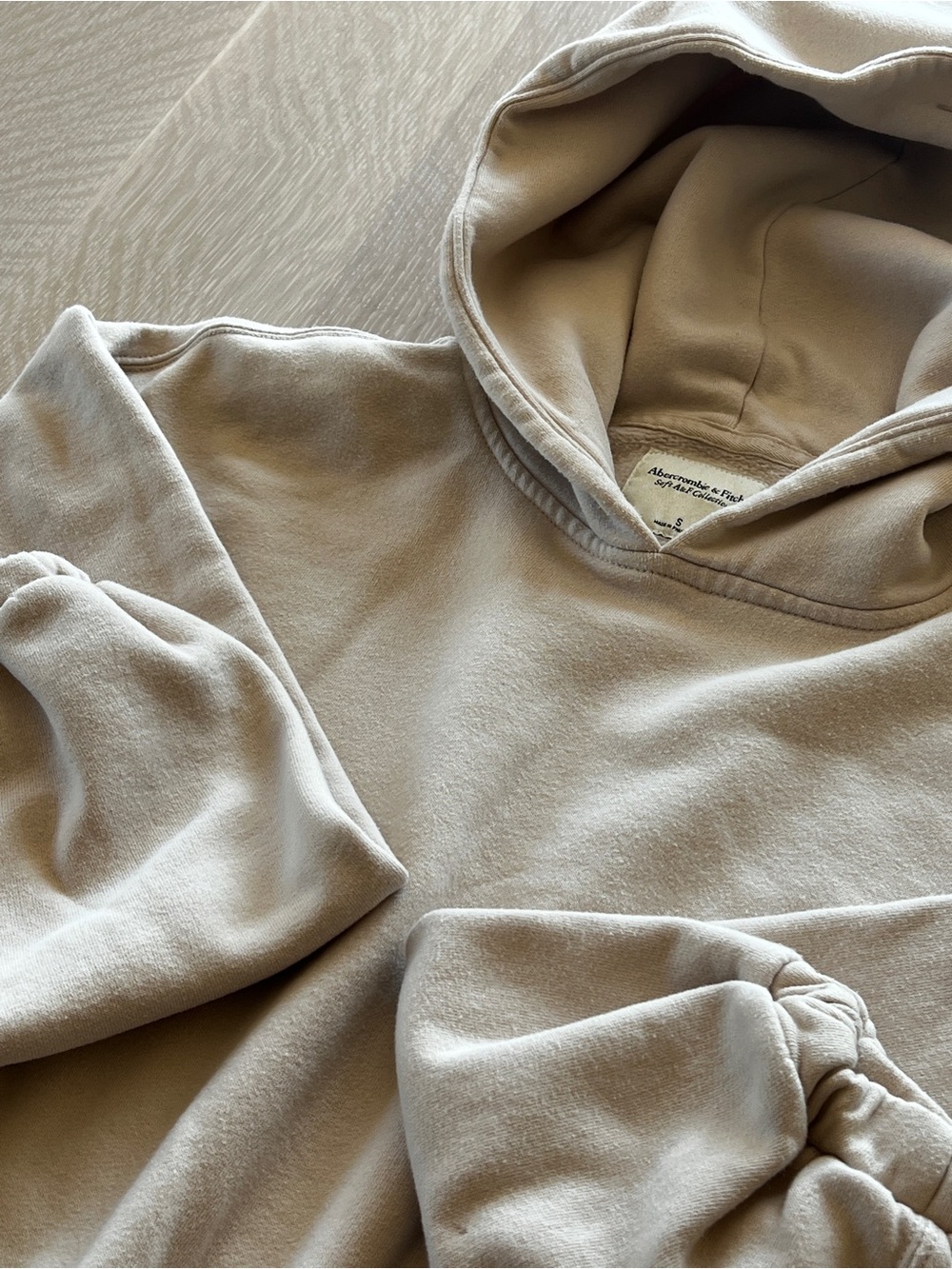 Abercrombie & Fitch Women's Hooded Pullover Sweatshirt, Size Small